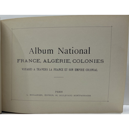 ALBUM UNIVERSEL ET NATIONAL