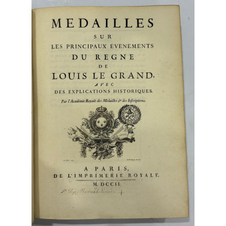 MEDAILLES DE LOUIS LE GRAND