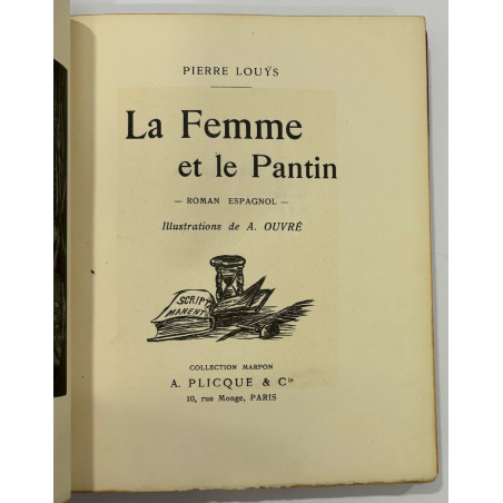 Pierre Louÿs La Femme et le Pantin