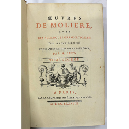 OEUVRES DE MOLIERE