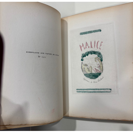 MALICE par PIERRE MAC ORLAN