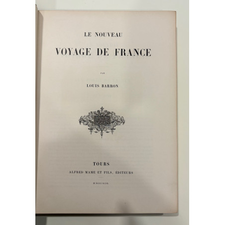 LE NOUVEAU VOYAGE EN FRANCE PAR LOUIS BARRON