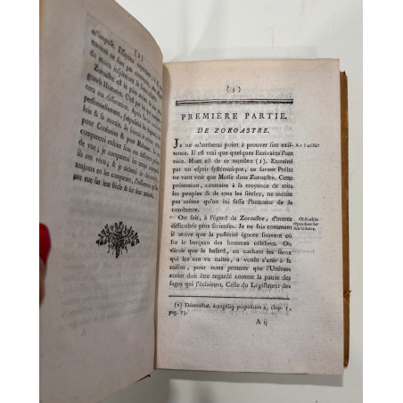 ZOROASTRE CONFUCIUS ET MAHOMET