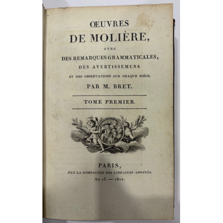 Molière OEUVRES COMPLETES
