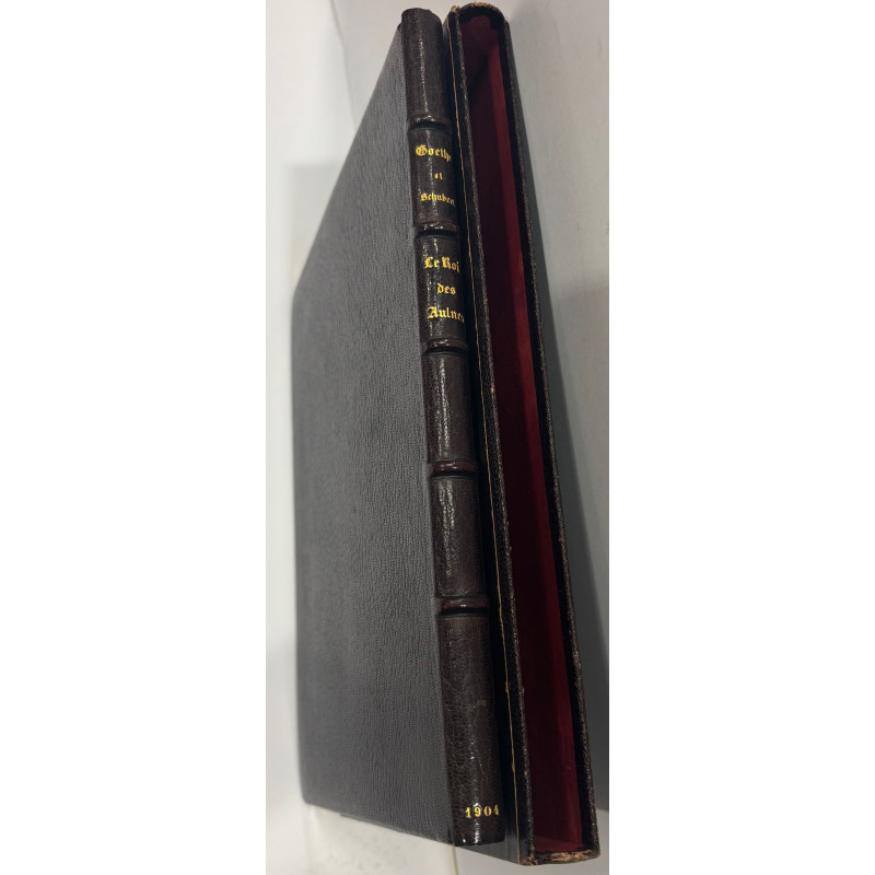 LE ROI DES AULNES GOETHE ET SCHUBERT