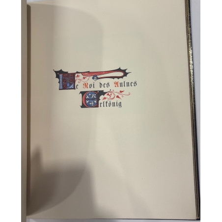 LE ROI DES AULNES GOETHE ET SCHUBERT