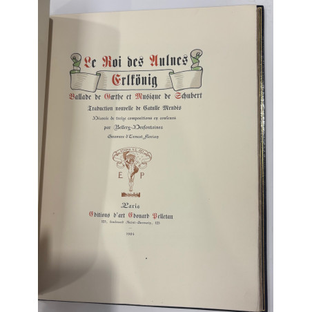 LE ROI DES AULNES GOETHE ET SCHUBERT