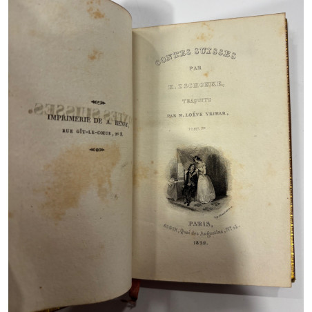CONTES SUISSE PAR ZSCHOKKE