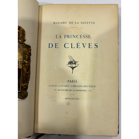 MADAME DE LA FAYETTE LA PRINCESSE DE CLEVES