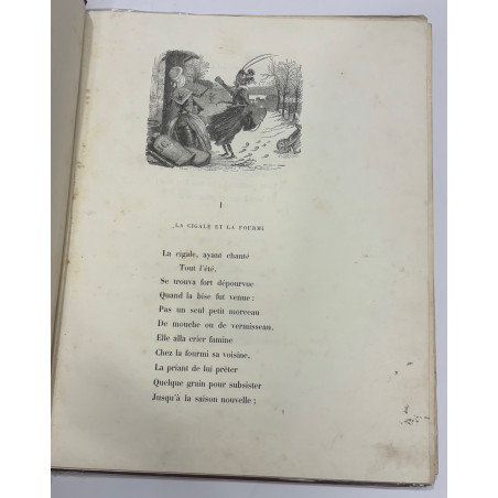 LES FABLES DE LA FONTAINE ALBUM POUR LES ENFANTS