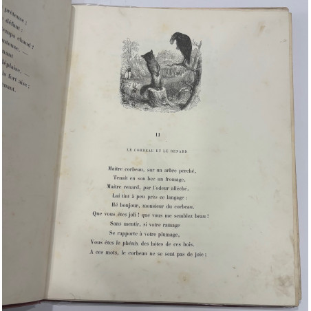 LES FABLES DE LA FONTAINE ALBUM POUR LES ENFANTS