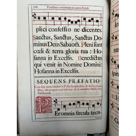 CANON MISSAE PONTIFICALIS 1728