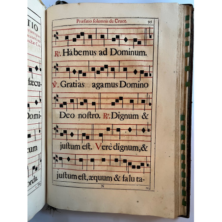 CANON MISSAE PONTIFICALIS 1728