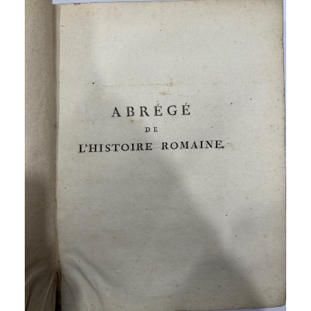 ABREGE HISTOIRE ROMAINE