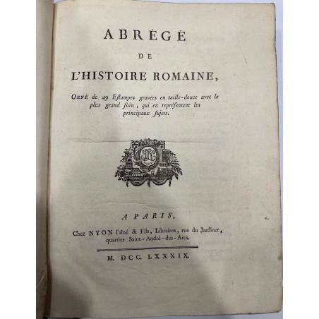 ABREGE HISTOIRE ROMAINE