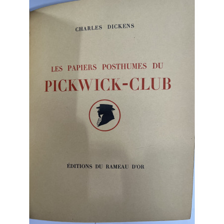 DICKENS LES AVENTURES DE MONSIEUR PICWICK