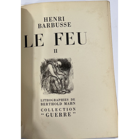 HENRI BARBUSSE LE FEU