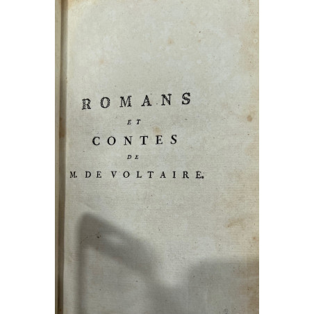 ROMANS ET CONTES DE VOLTAIRE